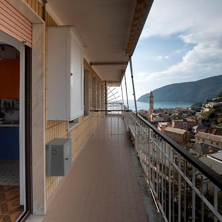 239 - Casa Del Sole Vista Mare Moneglia - 5Minuti A Piedi Dal Mare - Parcheggio Privato 아파트 외부 사진