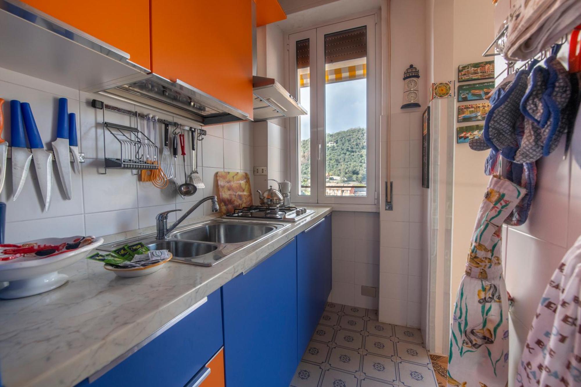239 - Casa Del Sole Vista Mare Moneglia - 5Minuti A Piedi Dal Mare - Parcheggio Privato 아파트 외부 사진